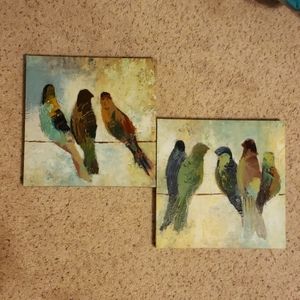 Set of 2 Birds on a Wire